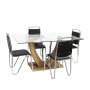 Adjustable Mixology Chrome Bar Stool With Pu Leather Seat