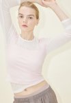 Cap-sleeved Top - Light Pink