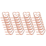 Table Number Holders 32PCS MINI Heart Shape Playing Cards Holders