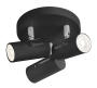 Bright Star Lighting Brightstar Spotlight Black 3X GU10