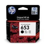 HP 653 Ink Advantage Cartridge - Black - 3YM75AE