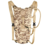 2.5L Tactical Outdoor Hydration Water Backpack Bag With Bladder - Desert