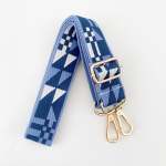 Geometry Dash Tote Bag Straps - Blue