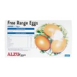 Alzu Eggs Large Free Range Eggs 15 Pack
