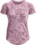 Women's Ua Streaker Forest Short Sleeve - Mauve Pink LG