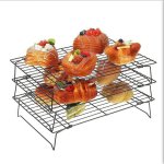 3 Tier-stackable Baking Cooling Racks
