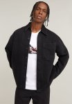 G-star Raw Boxy Fit Shirt Ls - Worn In Black Obsidian