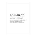 Sommer Art Print - A2
