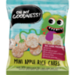Oh My Goodness MINI Apple & Cinnamon Rice Cakes 30G