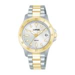 LORUS Sports Women& 39 S Quartz Watch Silver White Sunray Dial