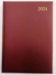 A4 Page-a-day – Padded no Perimeter Stitch Red - 432011 P U – 6007175061274