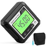 Digital Angle Gauge Magnetic Lcd Digital Level Tool Protractor Inclinometer Level Box Backlit Portable Angle Measurement Tool Ba