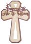 Matthew 28:6 - Christian Cross