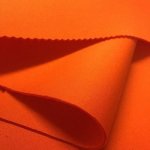 Plain Scuba Orange Fabric A821