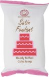 Satin Fondant Red 500G Sugar Paste
