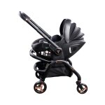 Cruze Car Seat Stroller Black And Rose Gold