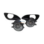 Toyota Yaris Sedan Fog Light Assembly + Bumper Grilles Set 05-12