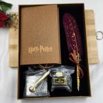 Hogwarts Dip Ink Pen Set - Hufflepuff
