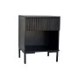 Nova Bedside Table- Black