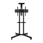 Rolling Tv Stand - Floor Mount Shelf 32-65 Inch