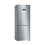 Bosch Serie 4 Fridge - 385 Litre No-frost Bottom Freezer Combination Doors Inox Clean