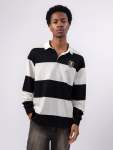 Relaxed Rugby Jersey Black - 2XL