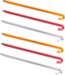 6PCS Aluminium Alloy Camping Tent Stakes Lightweight Ground Pegs
