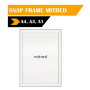 Snap Frame 25MM / 32MM With Mitred Corner A4 A3 & A1 - A4 210 297MM 25MM Frame