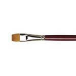 Da Vinci Brushes Da Vinci Oil & Acrylic Series 1810 Oil Paint Brush Bright Kolinsky Red Sable Size 2