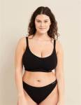 Boody Full Bust Wireless Bra - Black - 2XL