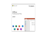 Microsoft Office 2019 Professional Plus Key For 5 Users - Windows Devices