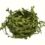 1 Roll 10 Meters Artificial Grape Leaf Garland Wild Jungle Botanical Garden Baby Shower Party Wedding Family Wreath And Diy Craf