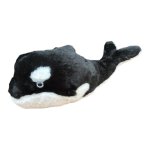 Plush Soft Toy 35CM - Black & White Orca Whale