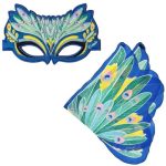 Peacock Wings And Mask