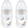 Nuk Fc+tc Bot Sil Teat- 0-6M -150ML-2 Pack-neutral