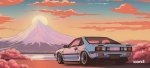 Sunset Mountain Drive Full Desk XL Coverage Gaming And Office Mouse Pad