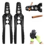 6-HOLE Multi-size Copper Pipe Repair & Rounding Tool Fast & Easy Pipe Fixing Manual Copper Pipe Bender Tool Pipes Repair Pliers