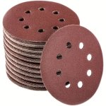 10 50PCS Sand Discs 12.7 Cm 8 Hole Round Sandpaper 60 120 180 240 400 Grits Hook Ring Sanding Pad Mixed For Random Track Sanding