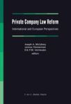 Private Company Law Reform - International And European Perspectives Hardcover