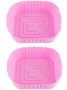 Air Fryer Liners Reusable-silicone Air Fryer Liner Accessories Square 2PCS Air Fryer Liners Square Silicone Air Fryer Basket Pot
