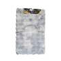 2 Piece Bathroom Mat Set Grey