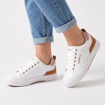 Soviet L Mahogany Casual Sneaker - Ivory - 9