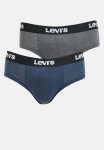 Levi's Solid Brief Navy Char Grey Rpt Logo