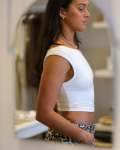 Asymmetrical Top - Ivory M-l