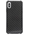 Apple Iphone X Carbon Fibre Cover - Black - Black / One Size