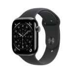Apple Watch Series 11 Gps+cellular 42MM Slate Titanium Case With Black Sport Band M l