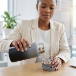 Matte Insulated Stainless Steel Flask - 1000 Ml