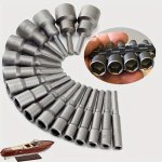 9PCS SET 5MM-13MM Hex Sockets & Power Nuts - The Ultimate Tool Set For Screwdriver Bits & Drivers