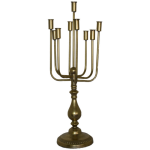 Vintage Metal Nine Arm Candelabra 73 Cm