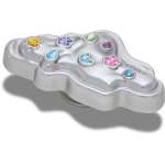 Silver Meta Gem Cloud Jibbitz - Multi Osfa